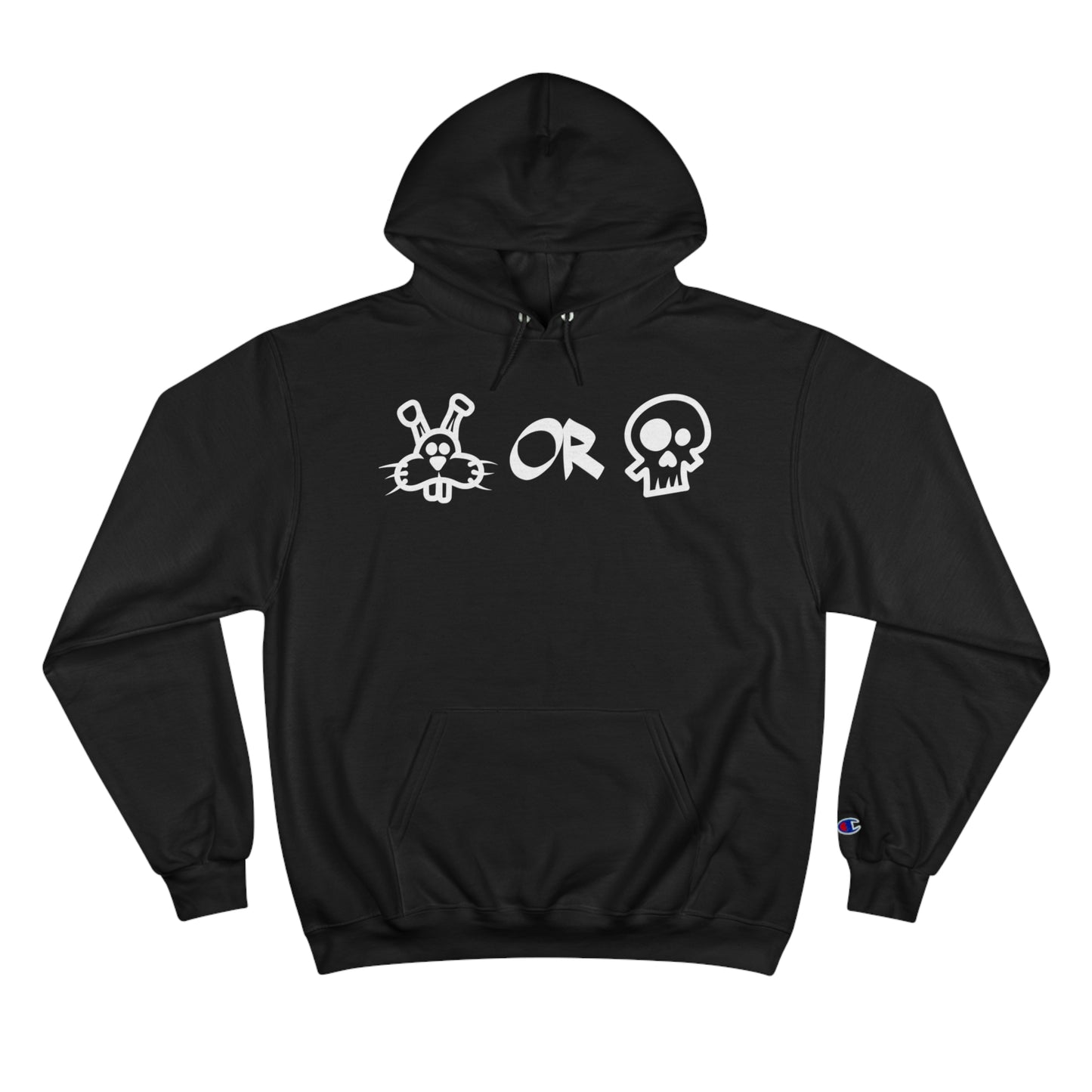 Rabbit or Die Champion Hoodie