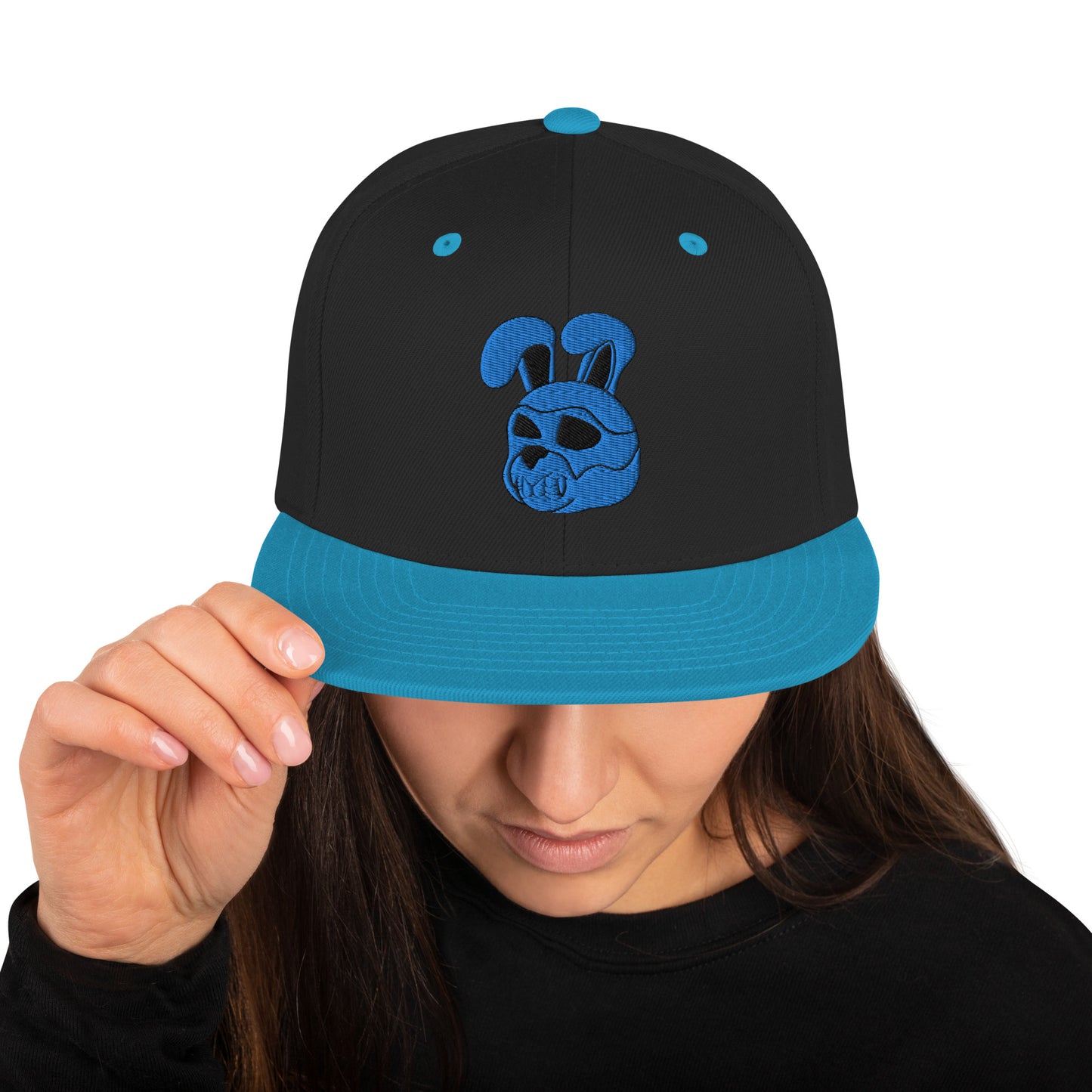 BTFD BLU Rabbit Snapback Hat