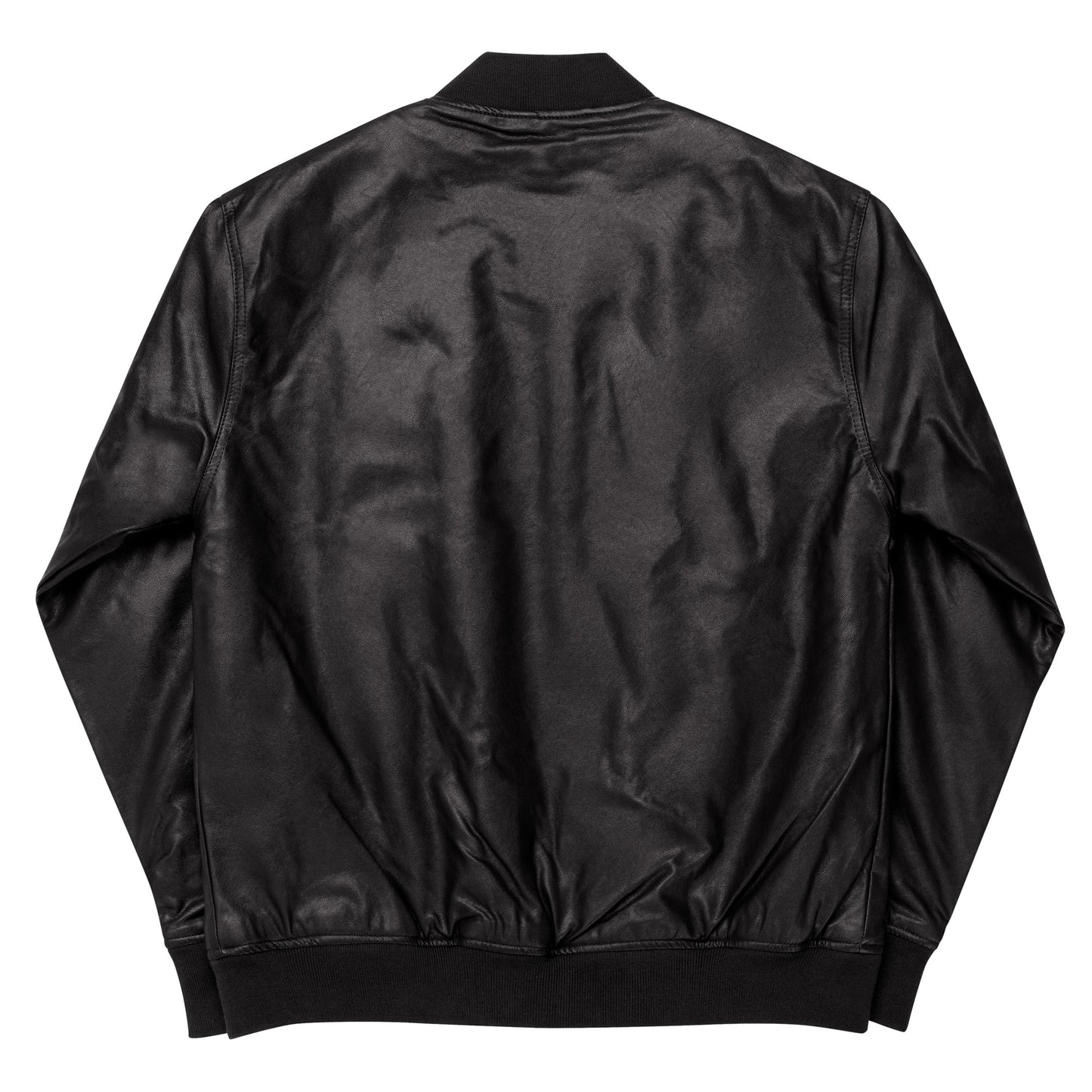 Leather CRO Bomber Jacket