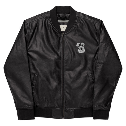 BTFD Leather Bomber Jacket