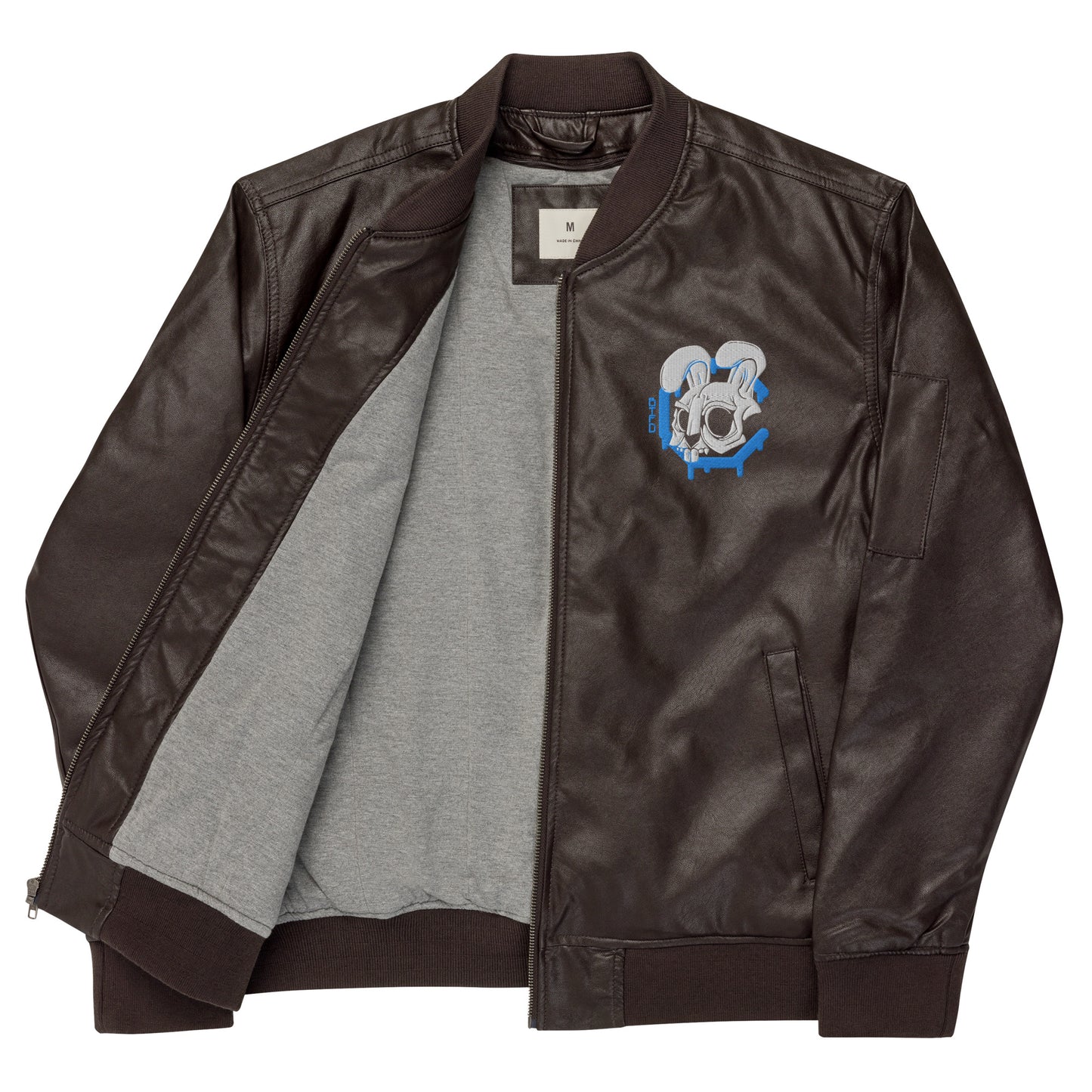 Leather CRO Bomber Jacket